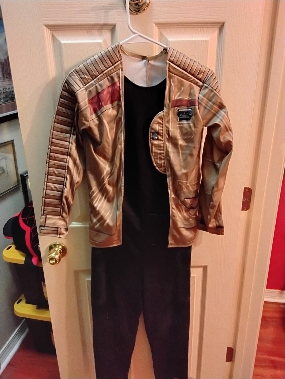 Pre-owned Star Wars Finn Halloween Costume Child's Size Large